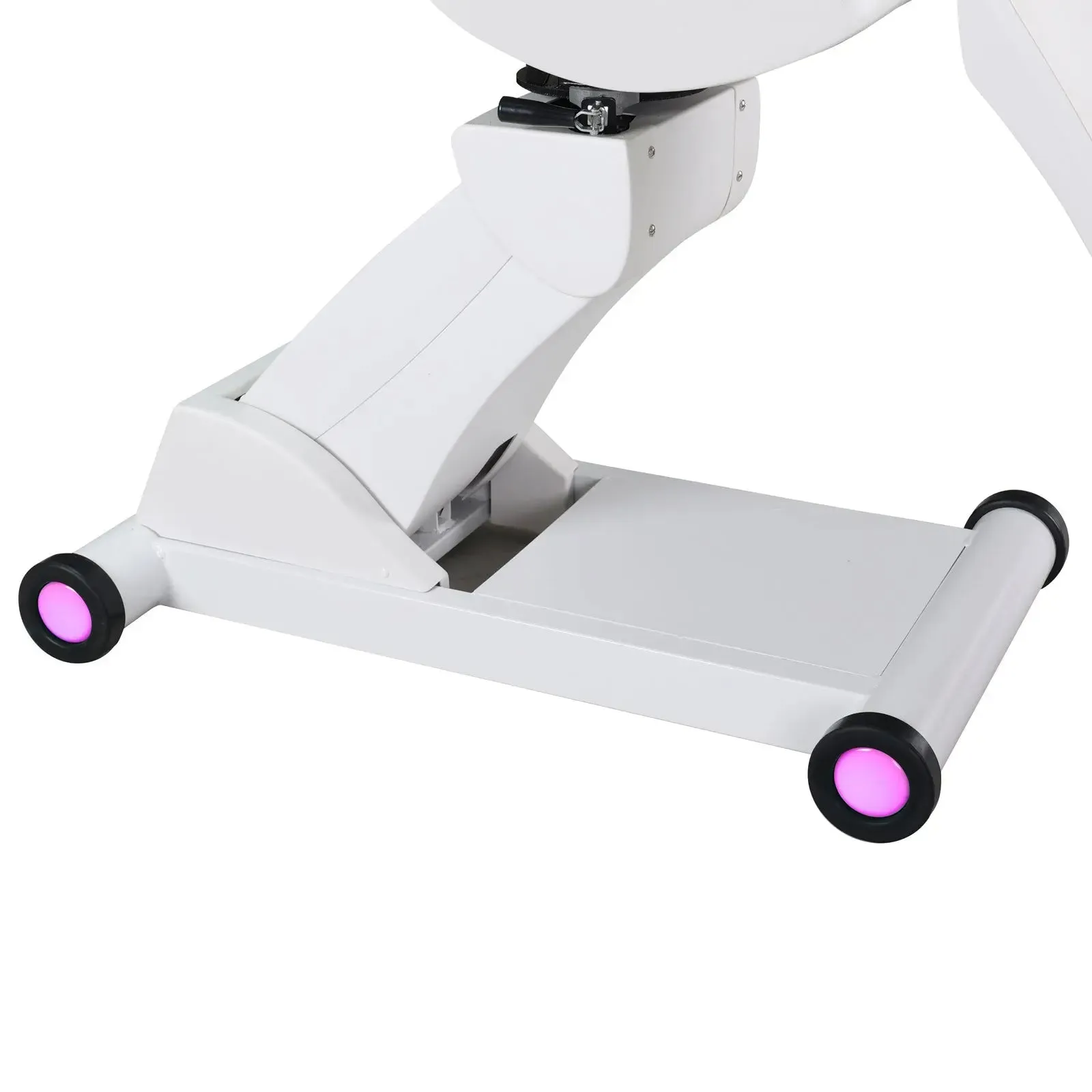 #2906 4 Motors Aesthetic Chair Dual Control Full Electrical Medical Facial Beds for Esthetician Beauty Bed Foldable Leg Cushion Podiatry Doctors Chair