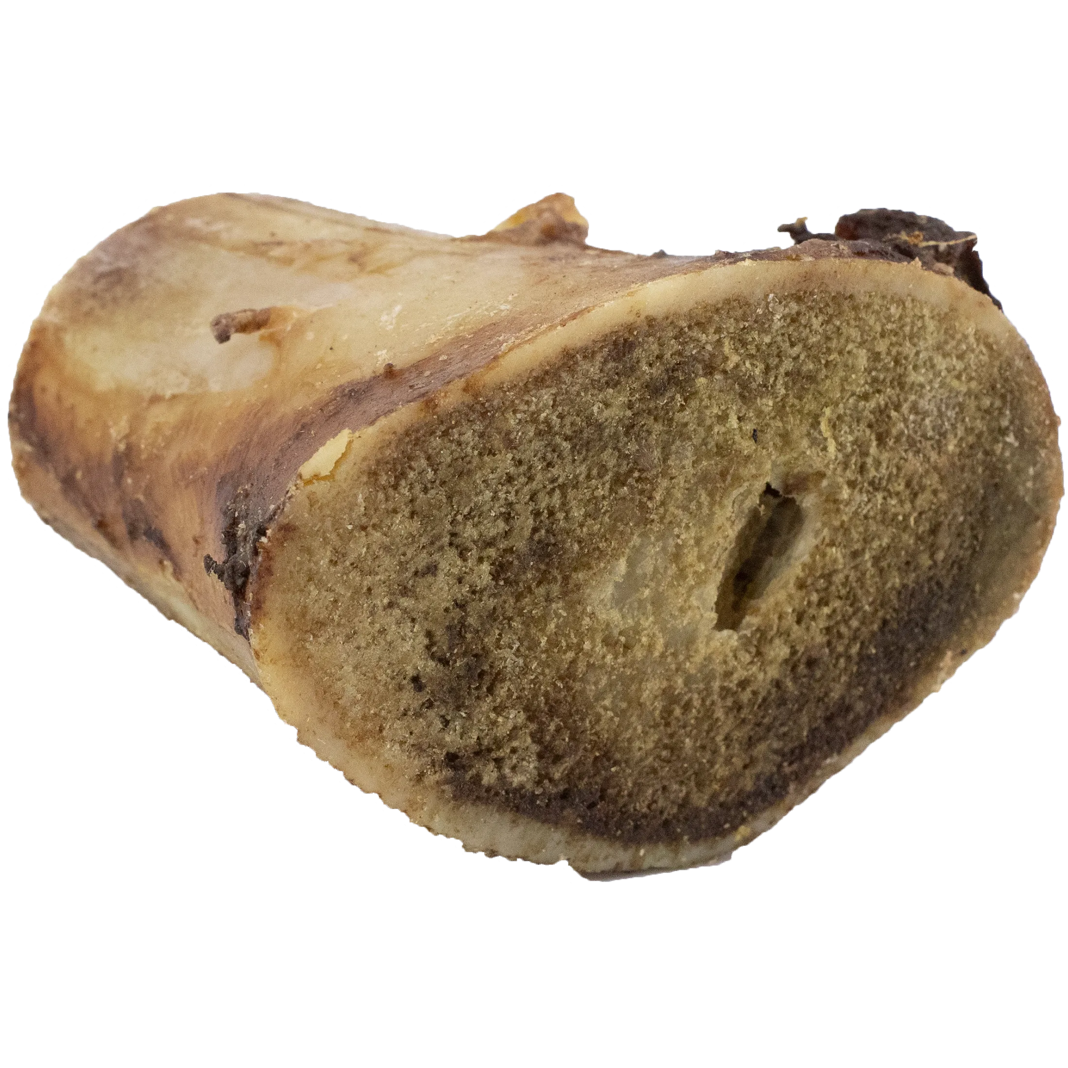 BarkNBig USA Bison Marrow Bone Dog Treat, 3-4"