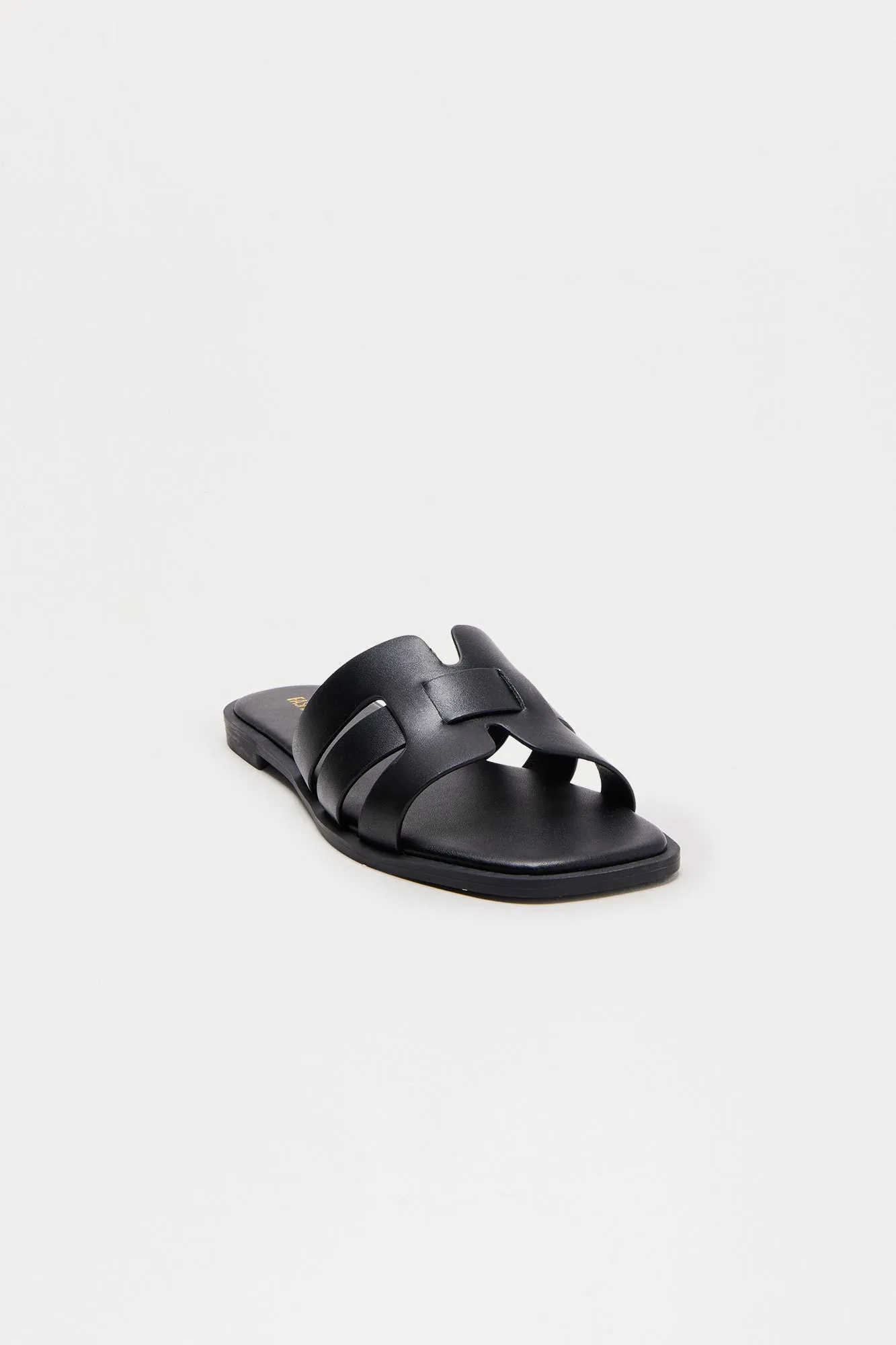 Belize Slip On Sandals - Black