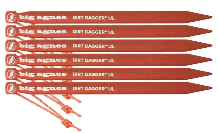 Big Agnes Dirt Dagger UL Tent Stakes