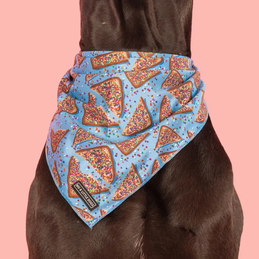 Big & Little Dogs Blue Fairy Bread Bandana