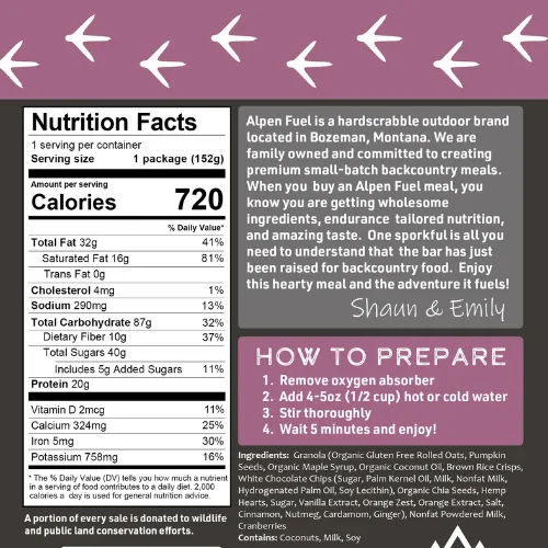 Cranberry White Chocolate Granola by Alpen Fuel