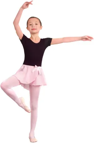 Danznmotion Girls Georgette Wrap Skirt 232