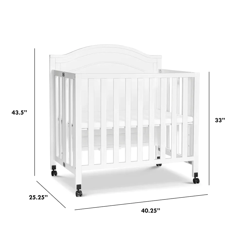 DaVinci - Charlie Folding Portable 3-in-1 Mini Crib