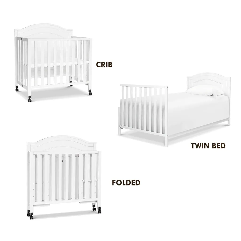 DaVinci - Charlie Folding Portable 3-in-1 Mini Crib