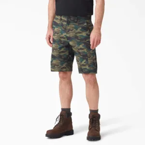 Dickies FLEX Cooling Regular Fit Cargo Shorts, 11" Camo