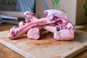Fresh Raw Lamb Marrow Bones for Dogs - Natural Chew