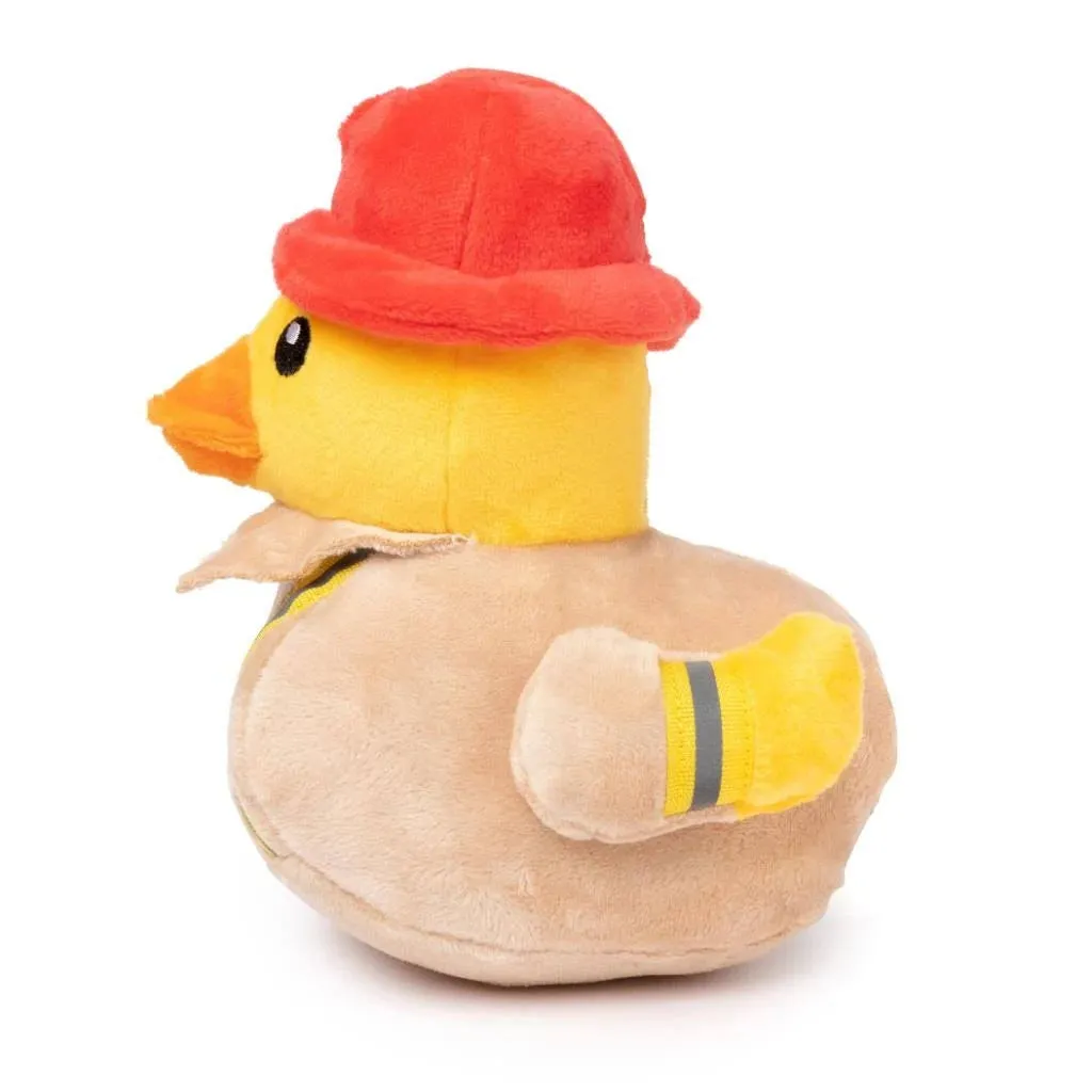 FuzzYard Waddle Squad-dle Firequacker Plush Dog Toy