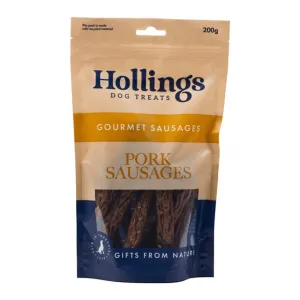 Hollings Pork Sausage Dog Treats 200g