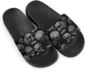 Howilath Cute Animals Pattern Summer Slide Slippers for Women Kids, Soft Sole Non-Slip Open Toe Slippers Slide Sandal