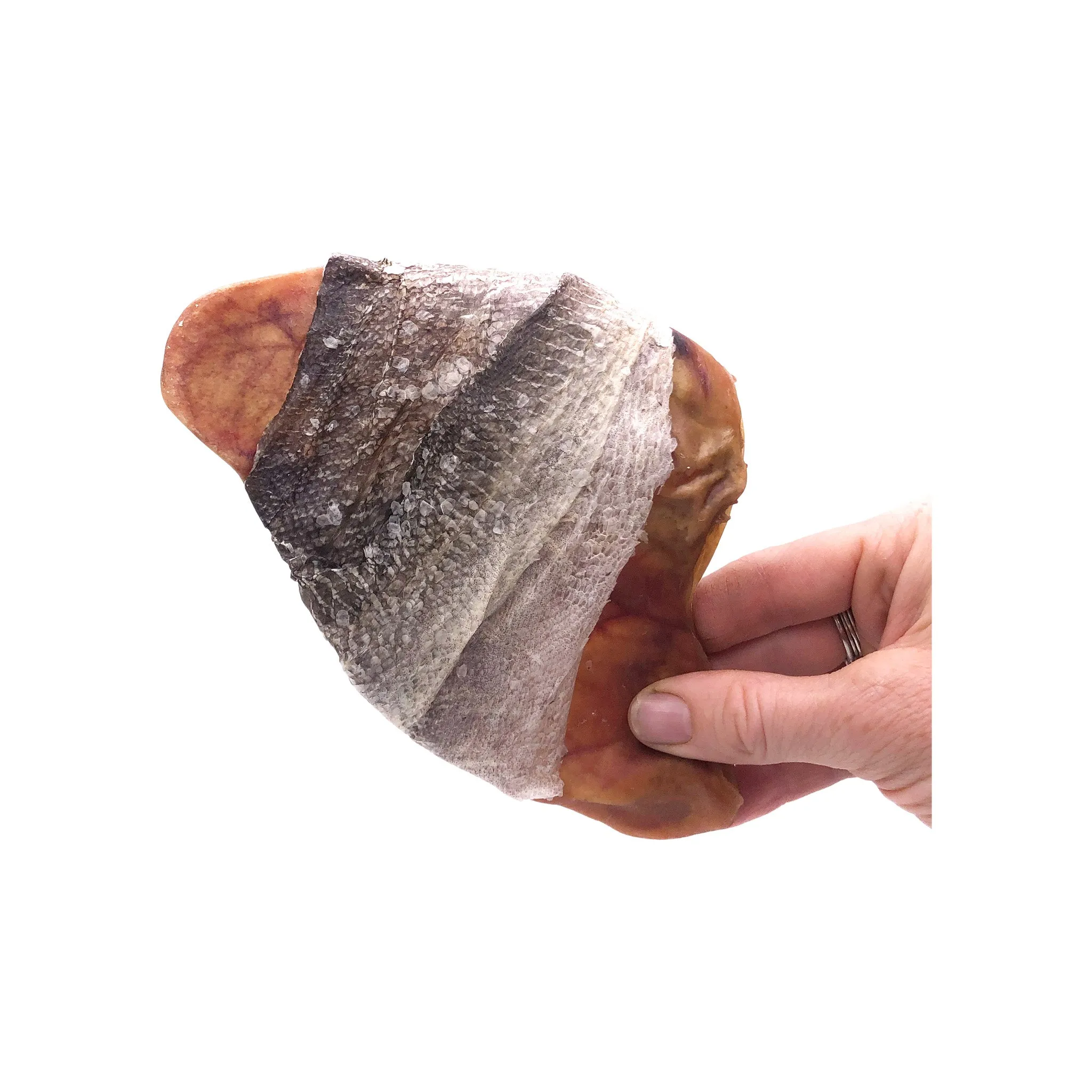 Icelandic  Pork Pig Ear Dog Chew Wrapped with Fish Skin