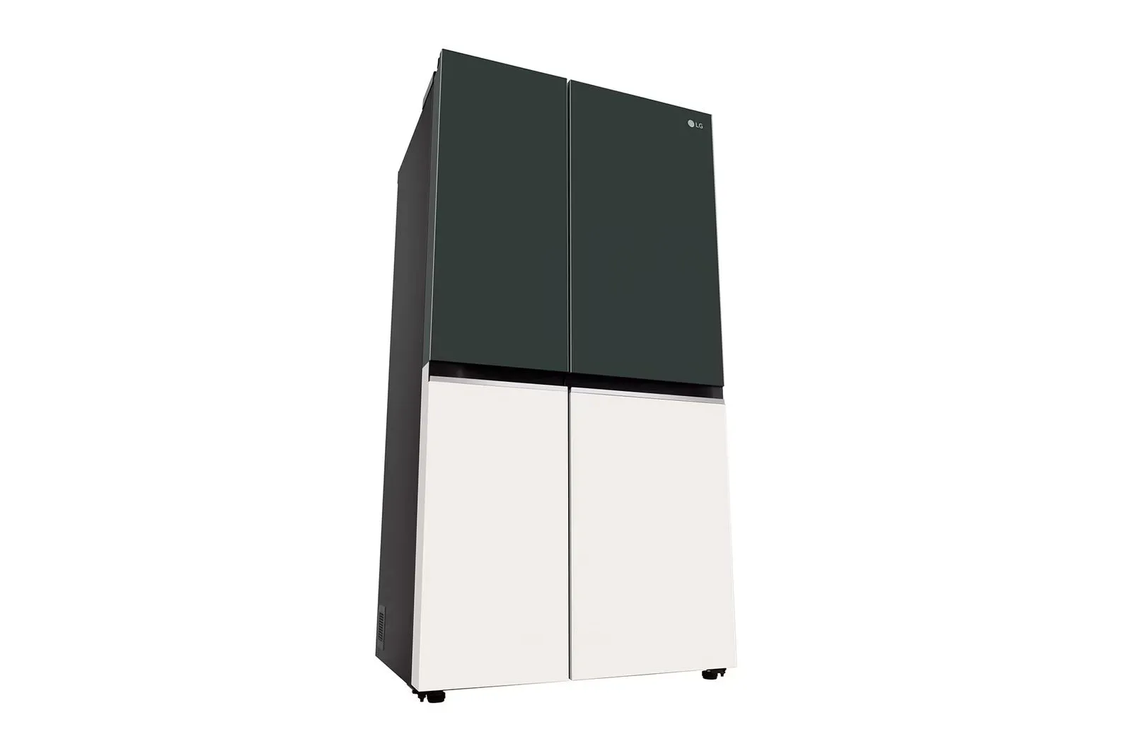 LG GL-B257EET3 650L Side-By-Side Refrigerator with Door Cooling , WiFi Convertible, Smart Diagnosis