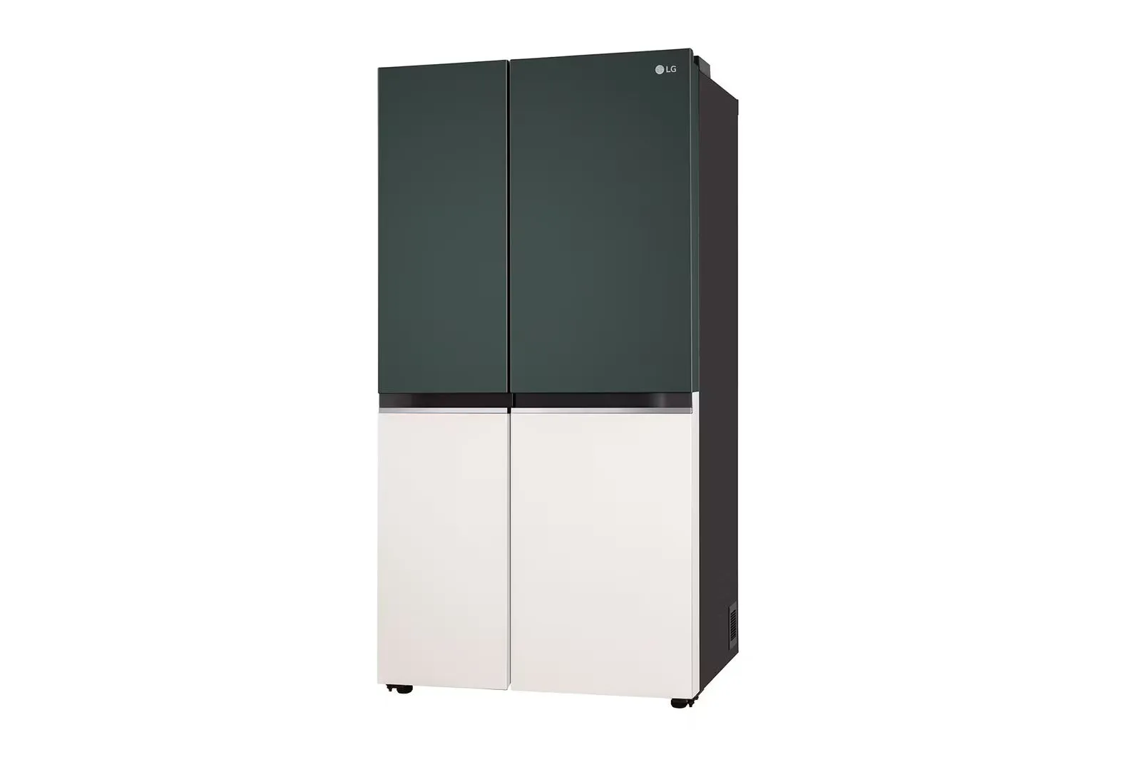 LG GL-B257EET3 650L Side-By-Side Refrigerator with Door Cooling , WiFi Convertible, Smart Diagnosis