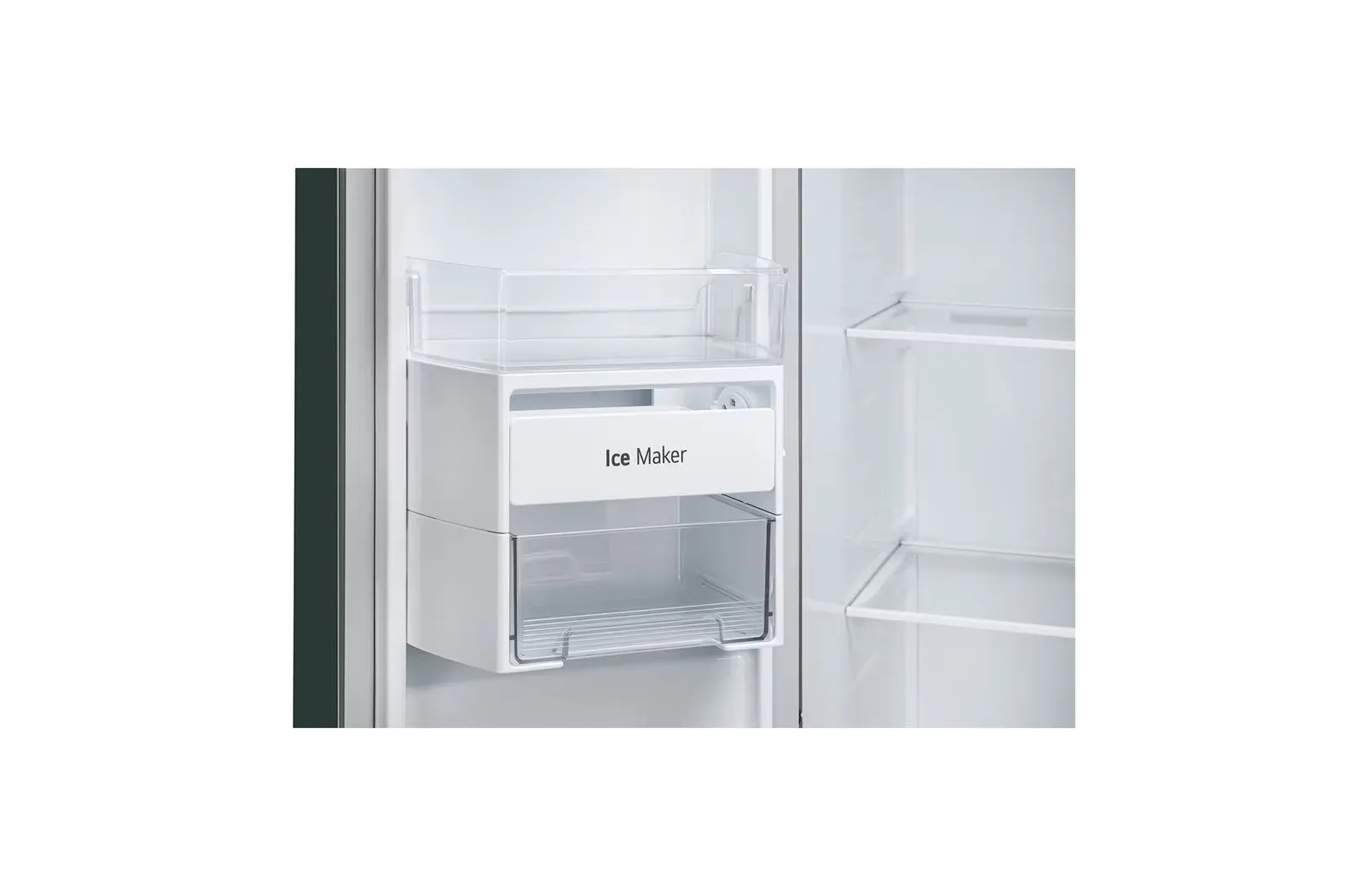 LG GL-B257EET3 650L Side-By-Side Refrigerator with Door Cooling , WiFi Convertible, Smart Diagnosis