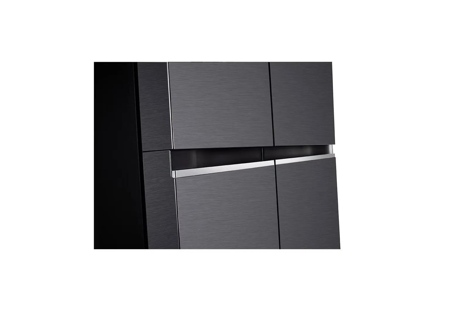 LG GL-B257HMC3 650L, Convertible Side-by-Side Refrigerator with Smart Inverter Compressor, Multi Air Flow