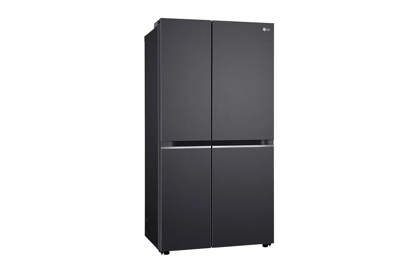LG GL-B257HMC3 650L, Convertible Side-by-Side Refrigerator with Smart Inverter Compressor, Multi Air Flow