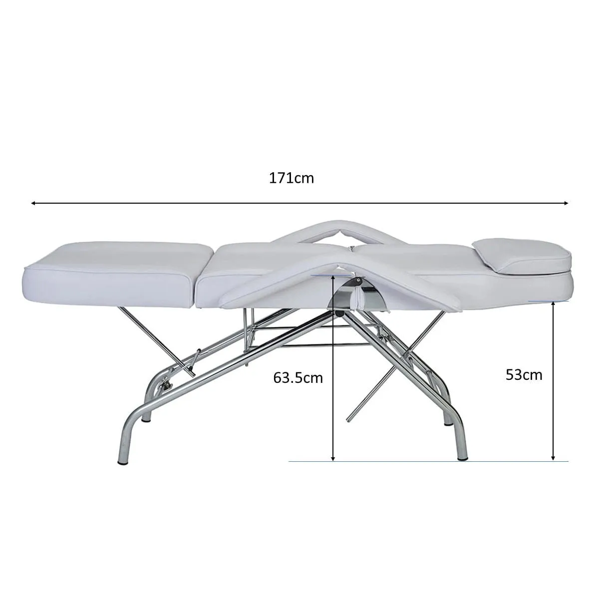 Memory Foam Standard Este Bed F-201 SS (Face Hole Type - White)