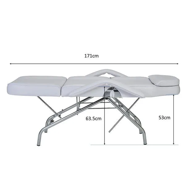 Memory Foam Standard Este Bed F-201 SS (Face Hole Type - White)