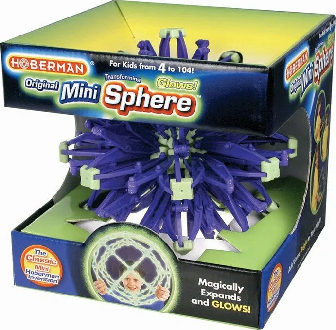 Mini Expanding Universe Glow Hoberman Sphere