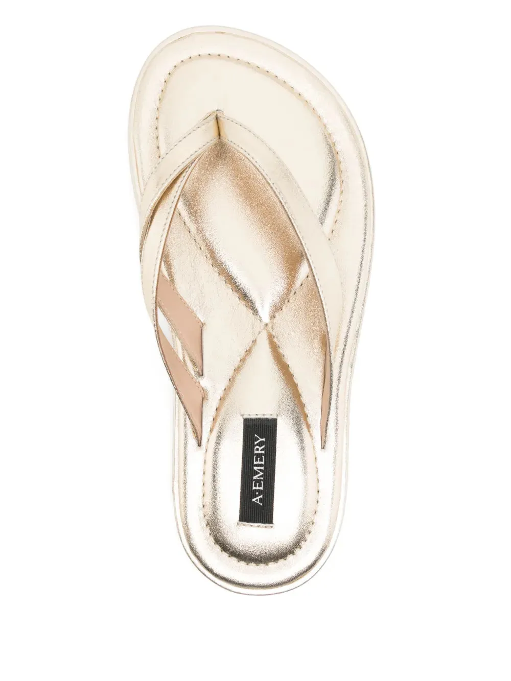 Morgan Sandal in Gold