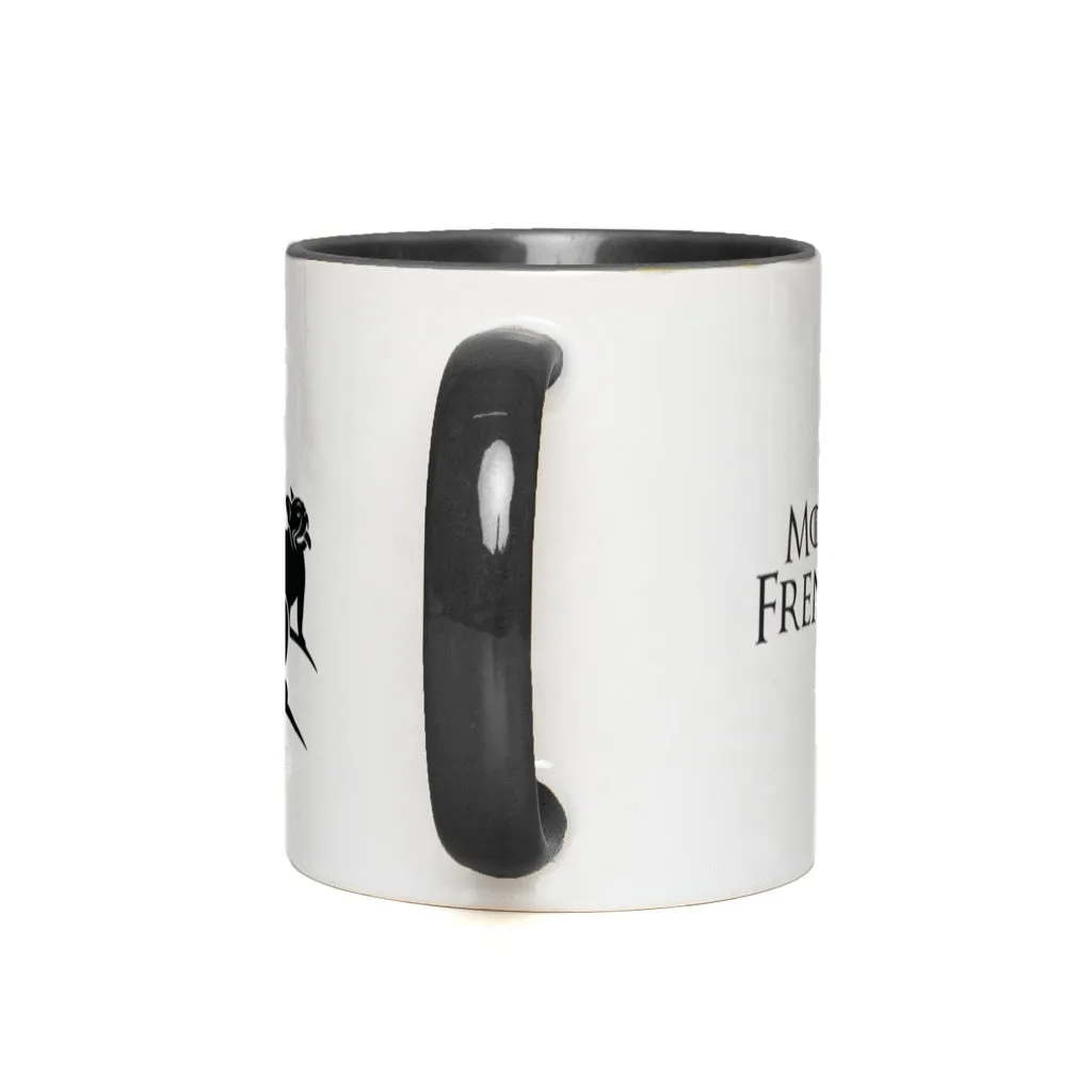 Mother of Frenchies Color Pop Accent Mugs (11 oz)