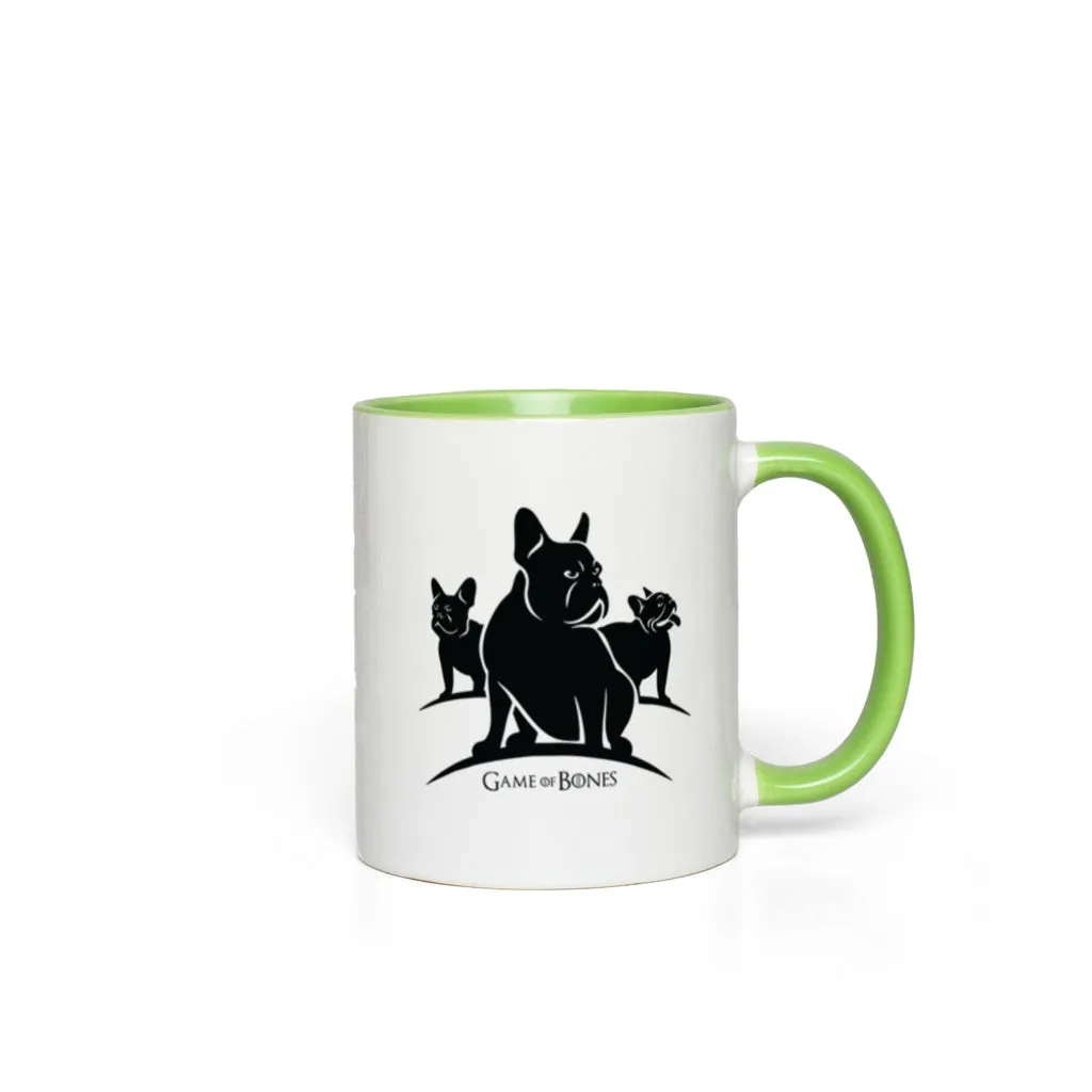 Mother of Frenchies Color Pop Accent Mugs (11 oz)