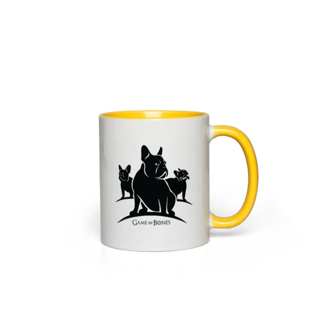 Mother of Frenchies Color Pop Accent Mugs (11 oz)