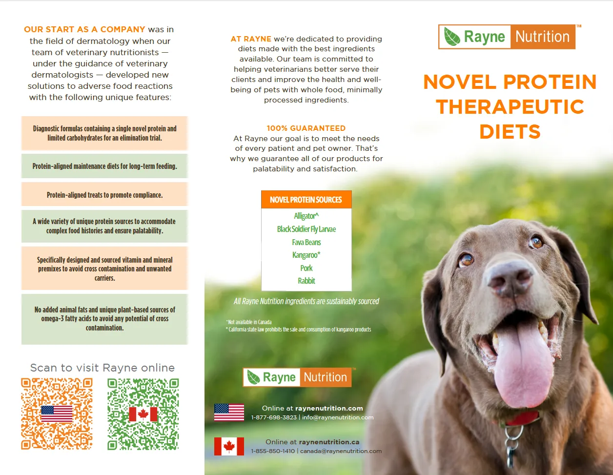 Novel Protein Therapeutic Diets Brochure