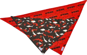 Official Shark Week 2022 Fintastic Reversible Bandana