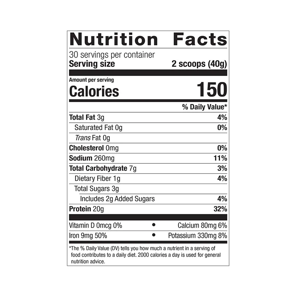 Perfect Protein® Pea & Rice Chocolate (DROP SHIP)