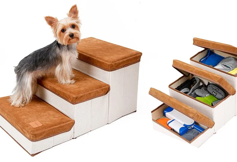 Pet Fortable Three Steps with Storage