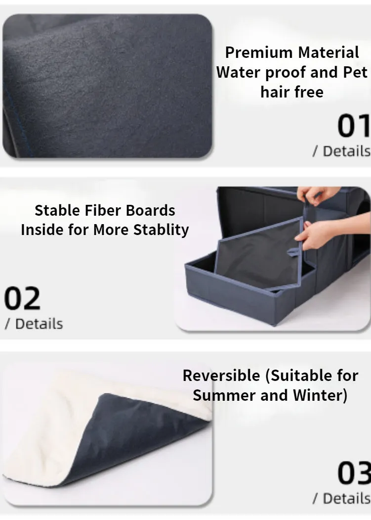 Premium Pet Fortable Steps with Storage and Lounge
