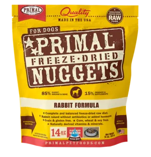 Primal Dog Freeze-Dried Rabbit