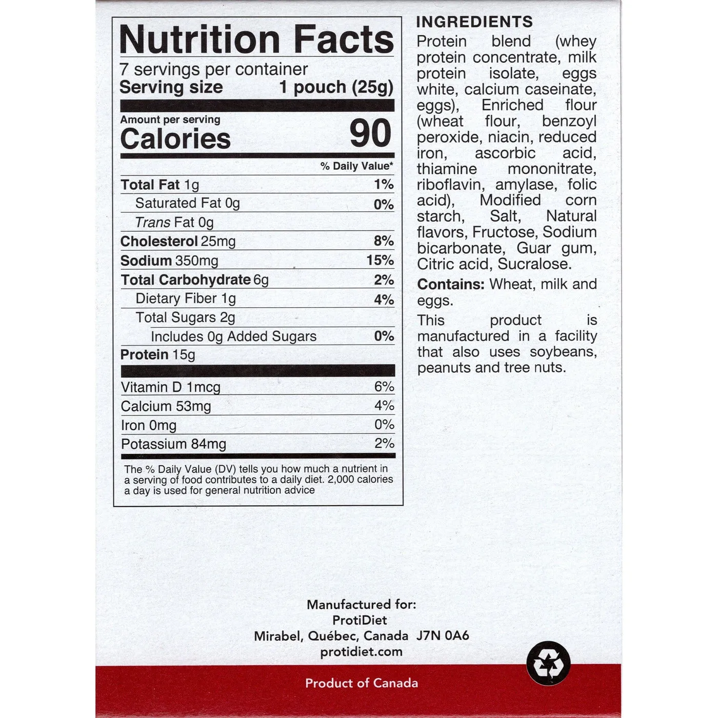 Proti Diet Natural Pancakes