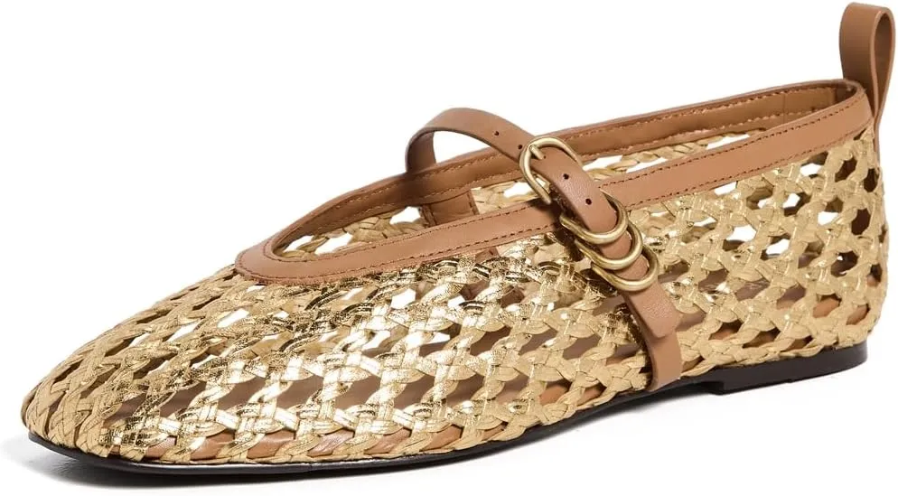 rag & bone Women's Spire Mary Jane Flats