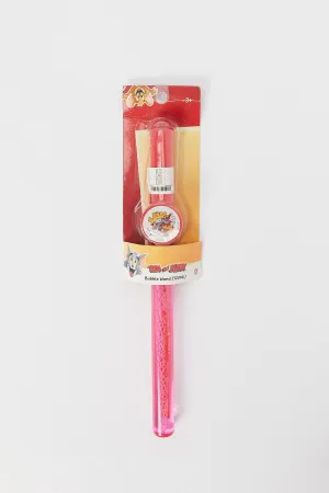 Red Tom & Jerry Bubble Stick (120ml)
