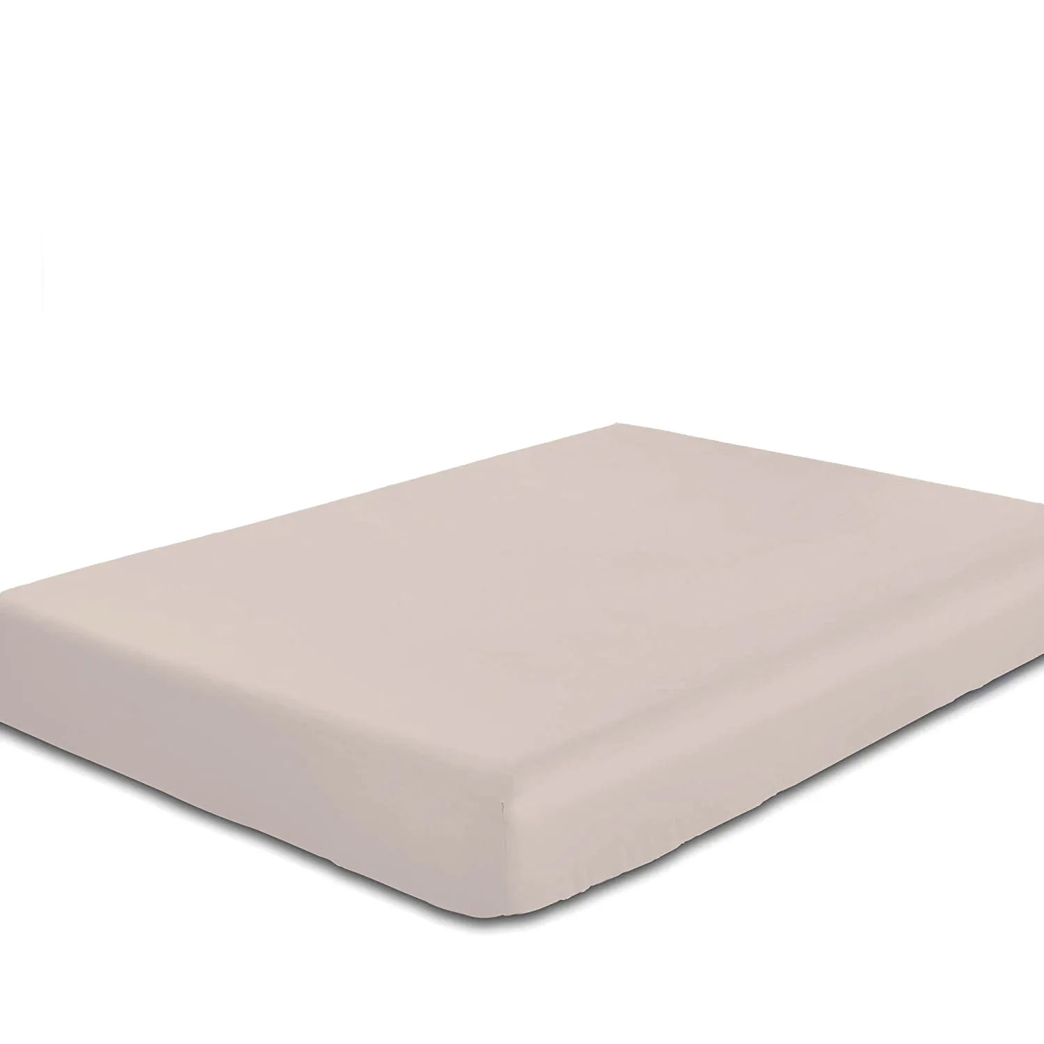 Rest Super Soft Queen Flat Sheet 200x220cm-Dk Beige