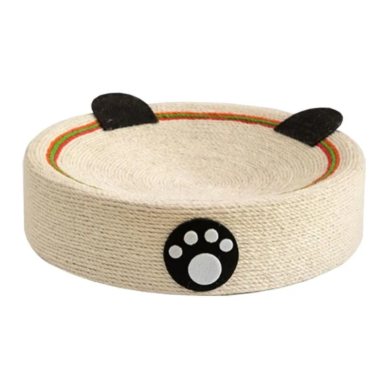 Round Cat Scratcher Pad/House