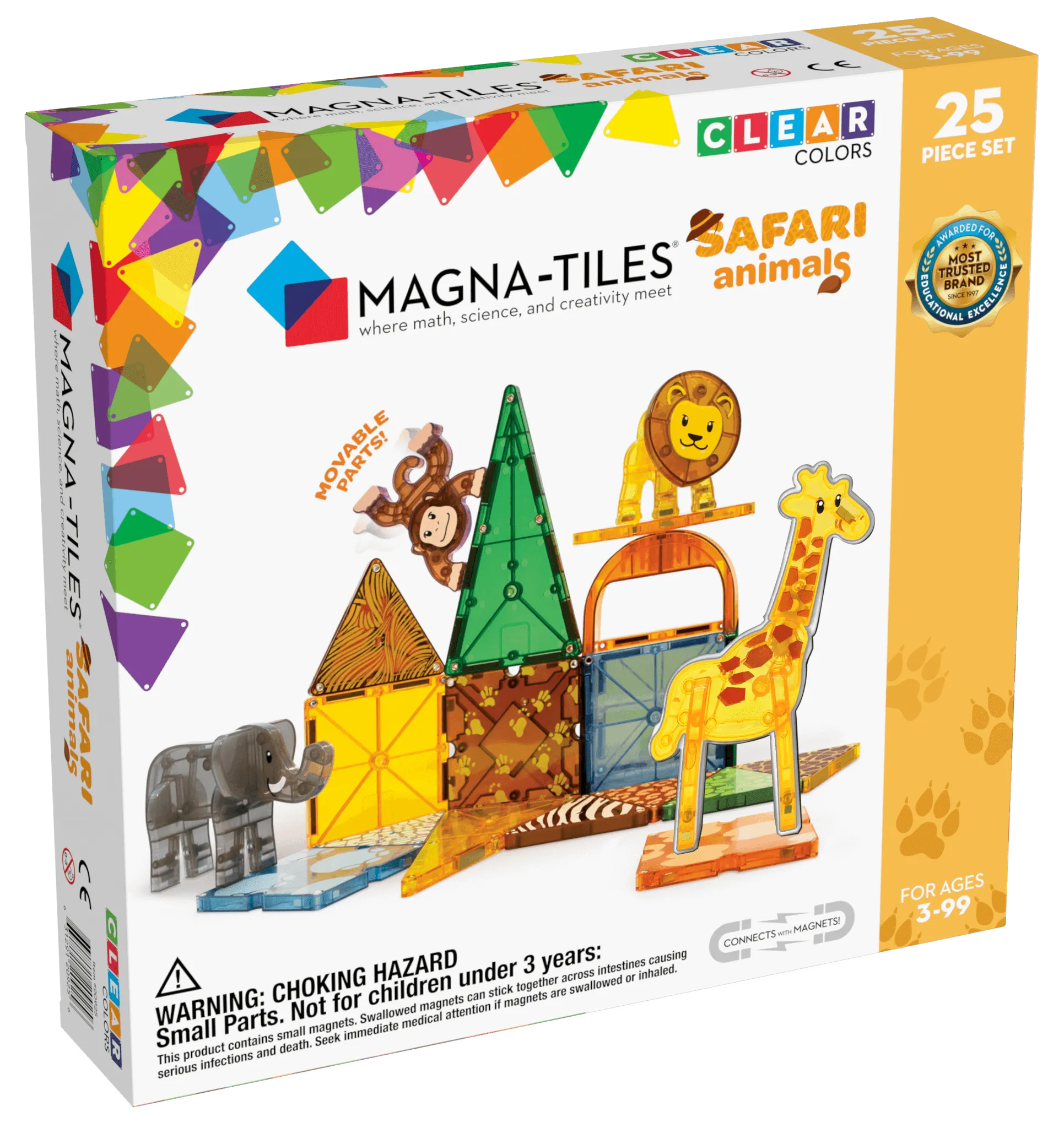 Safari Animals Magna Tiles
