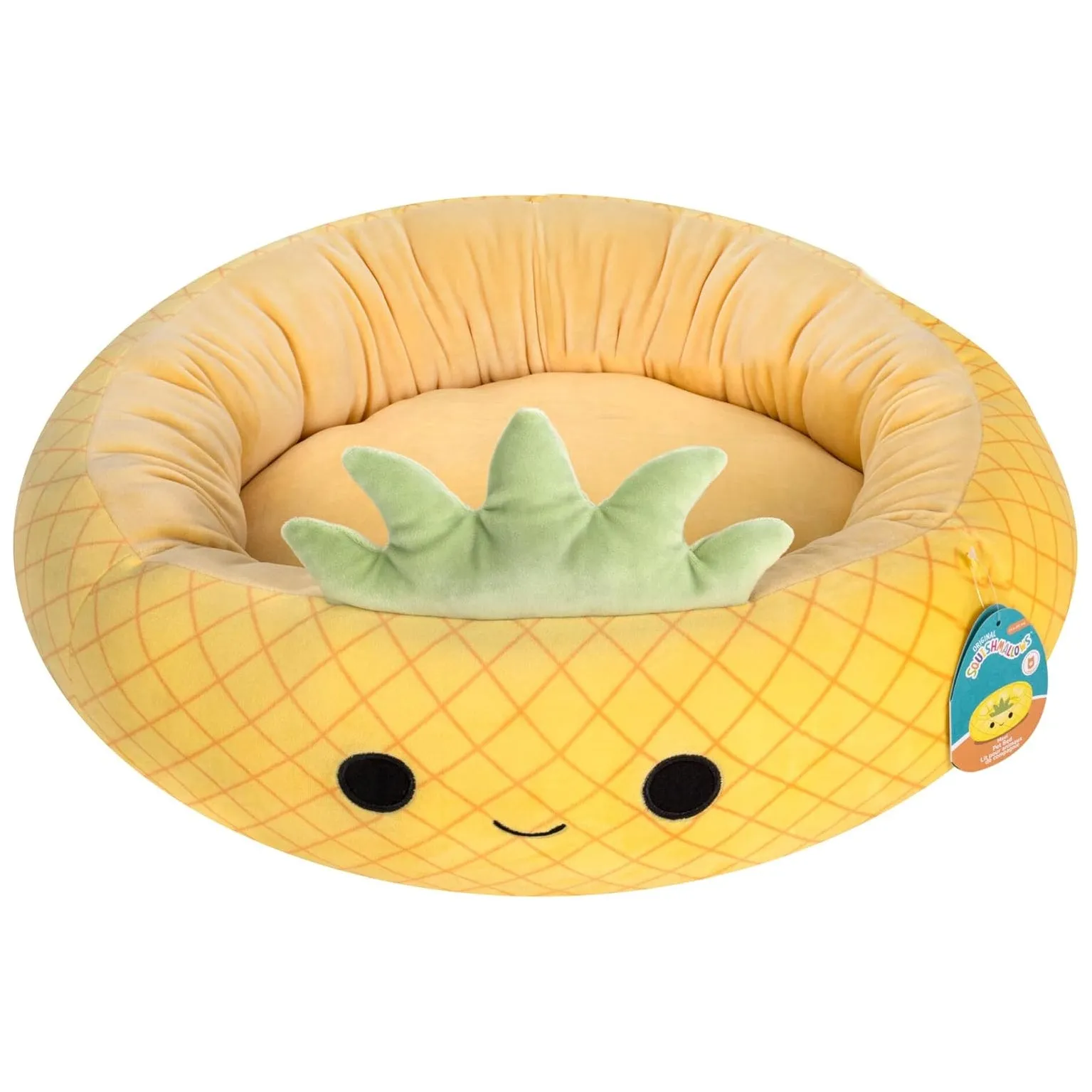 Squishmallows Pet Beds Maui the Pineapple 3 Sizes