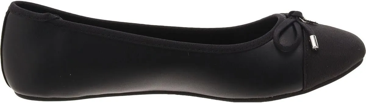 Sugar Womens Florah Faux Leather Padded Insole Ballet Flats
