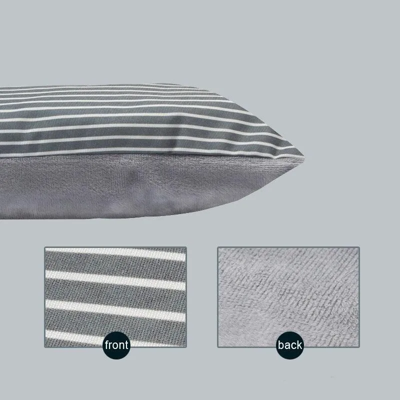 Summer Travel Outdoor Breathable Striped Dog Beds