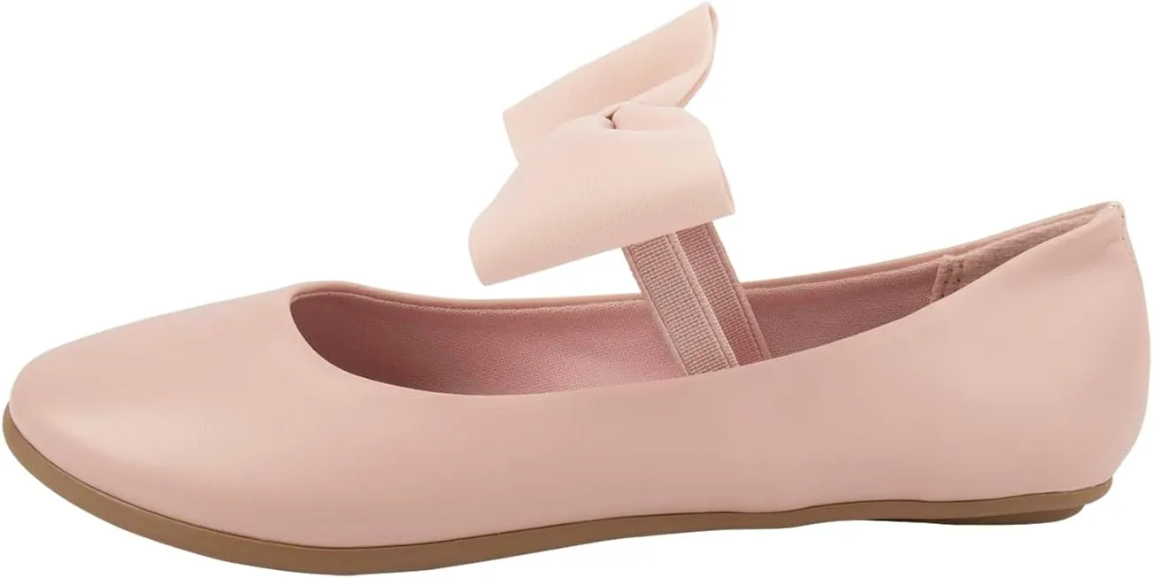 Toddler/Youth Girls Slip-On Cairo Bow Ballet Flat Mary Jane