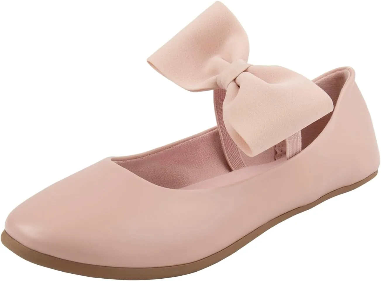 Toddler/Youth Girls Slip-On Cairo Bow Ballet Flat Mary Jane