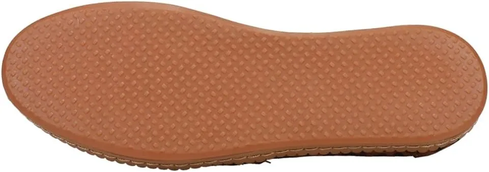 TOMS Womens Alpargata Leopard Leather Wrapped Slip On Flats Casual - Brown
