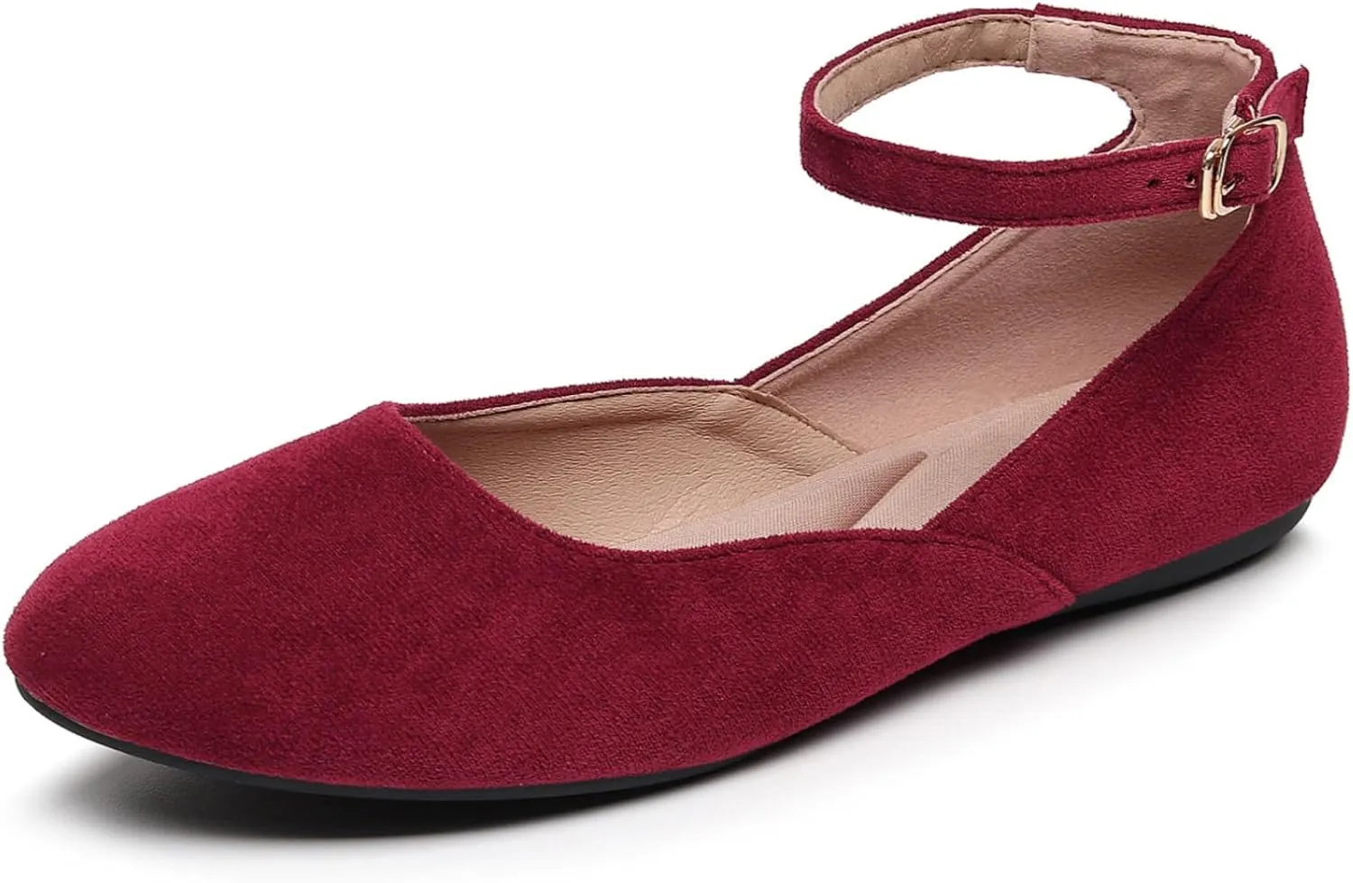 VenusCelia Women's Serenity Strap Flats Shoe