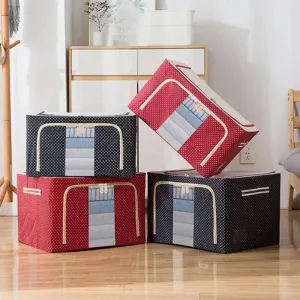 Wardrobe Organizer Storage Boxes 100L