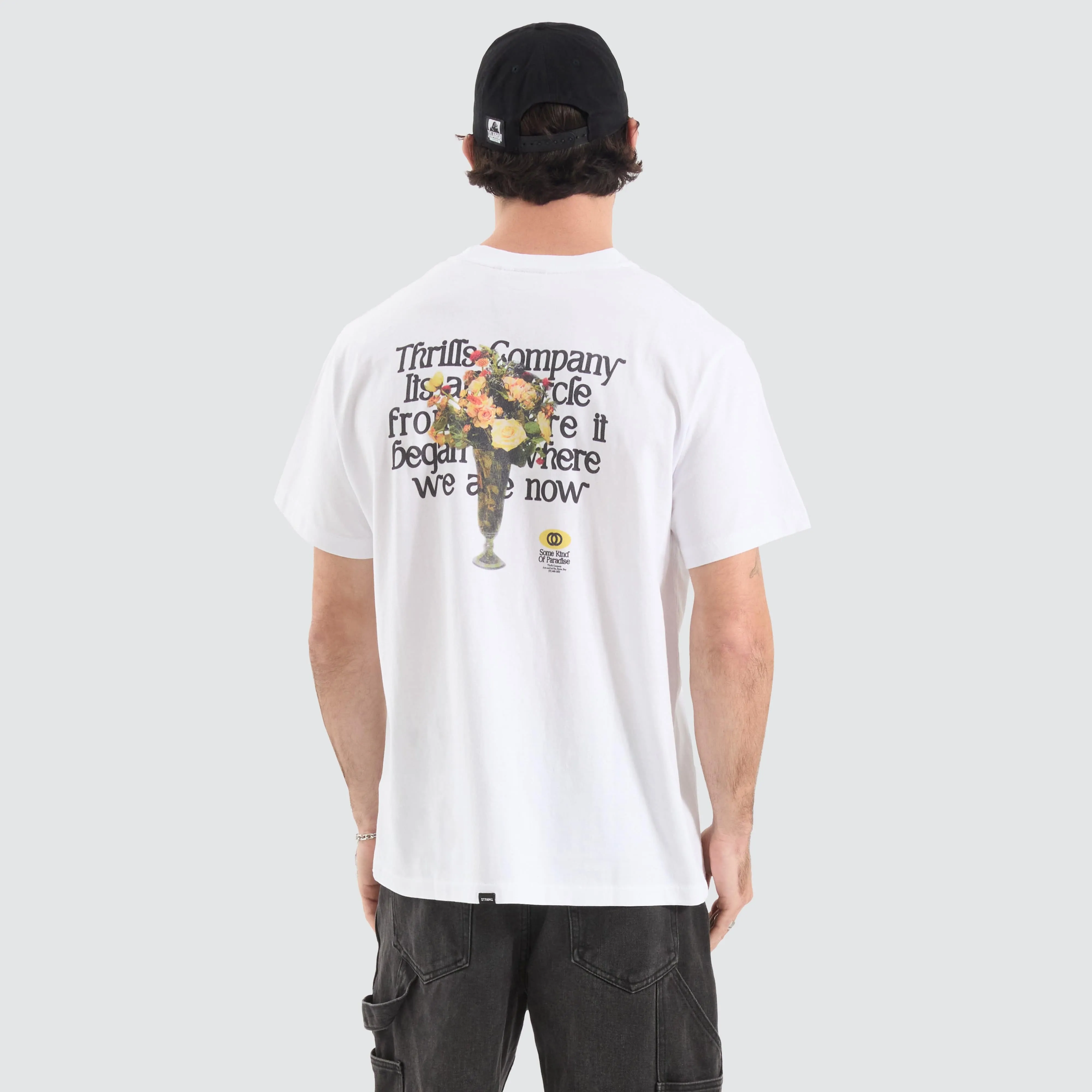 Where We Are Now Tee White