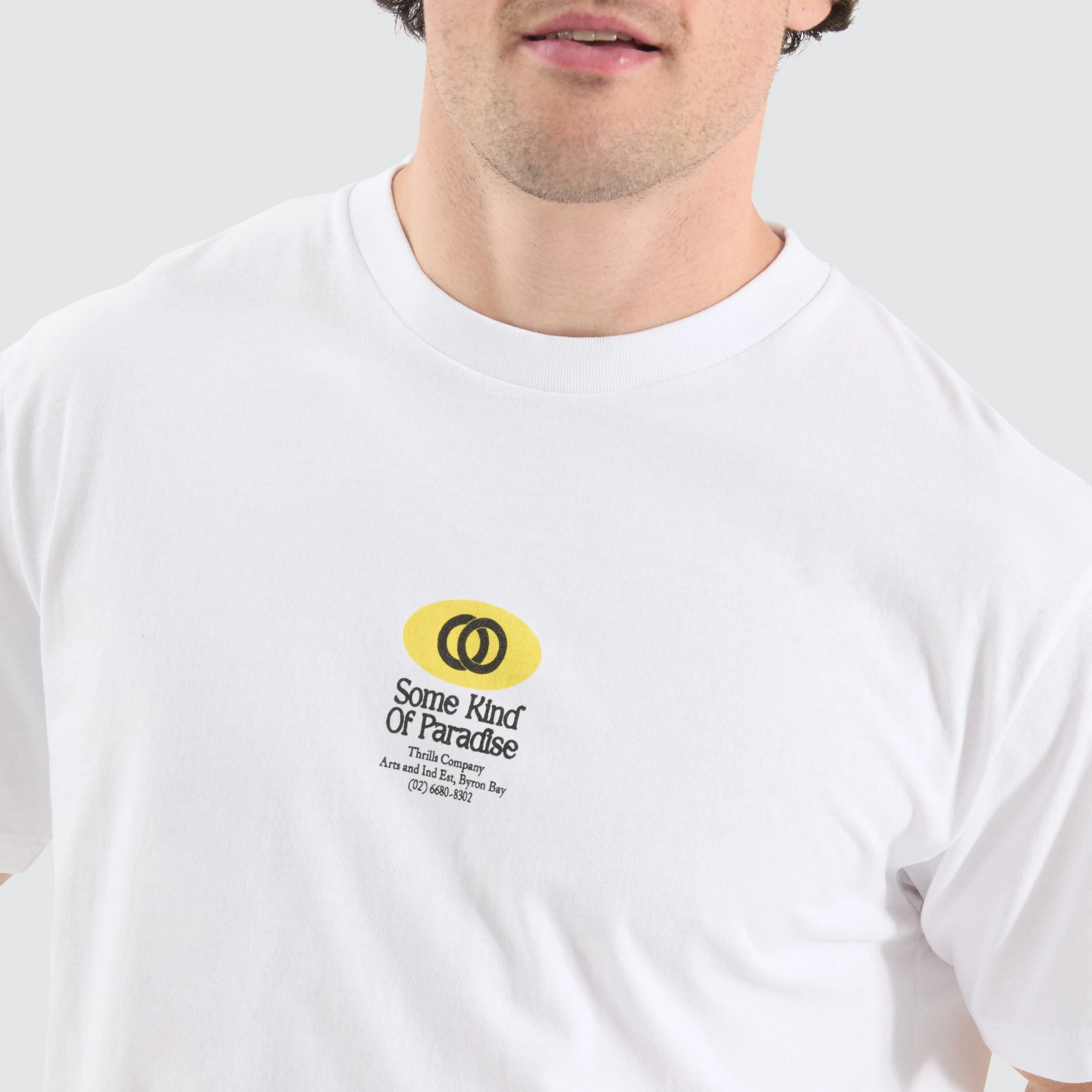 Where We Are Now Tee White