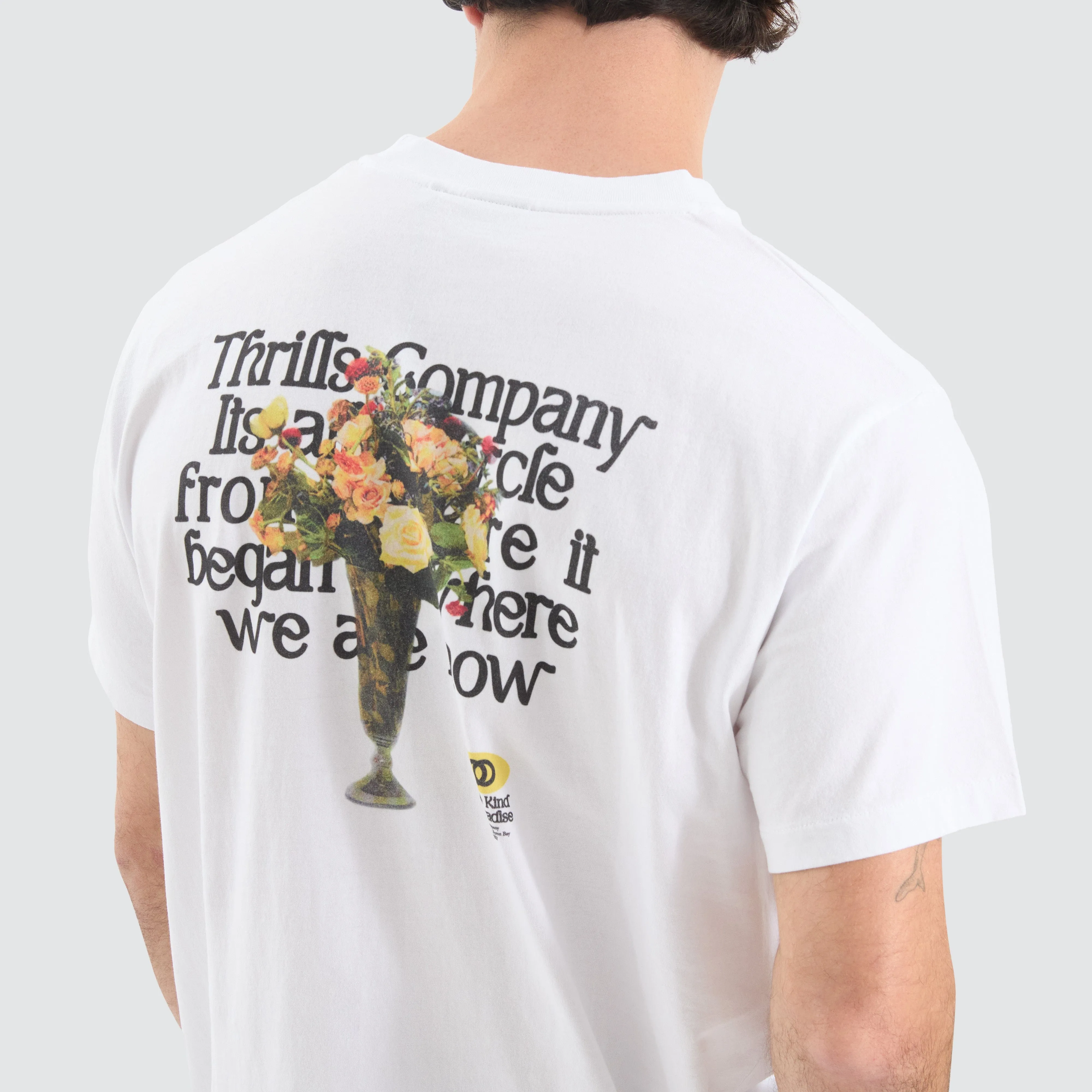 Where We Are Now Tee White